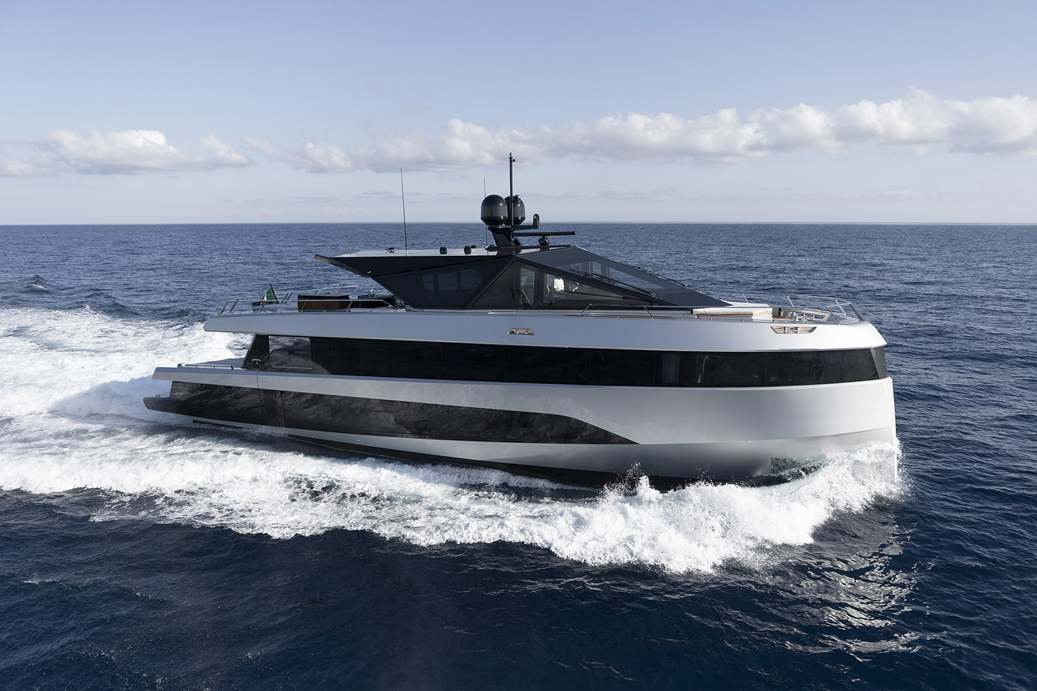 Wally Yachts for sale wallywhy100 crusitng thrugh blue waters