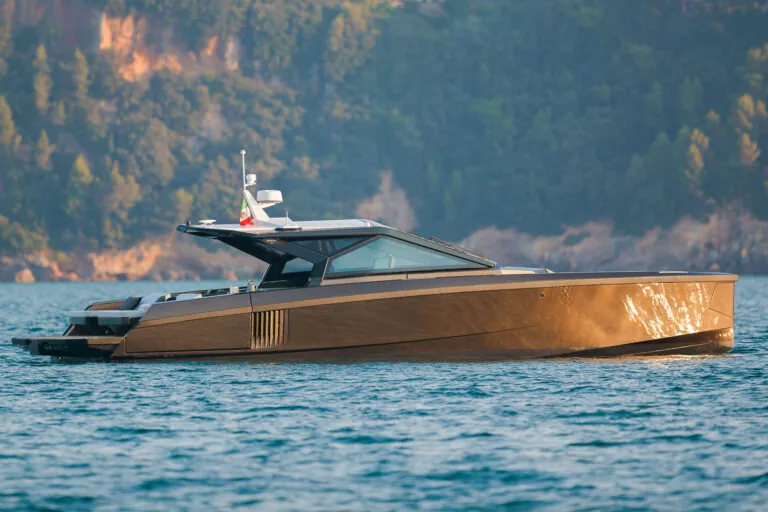Wally Yachts wallytender50 outside on the water