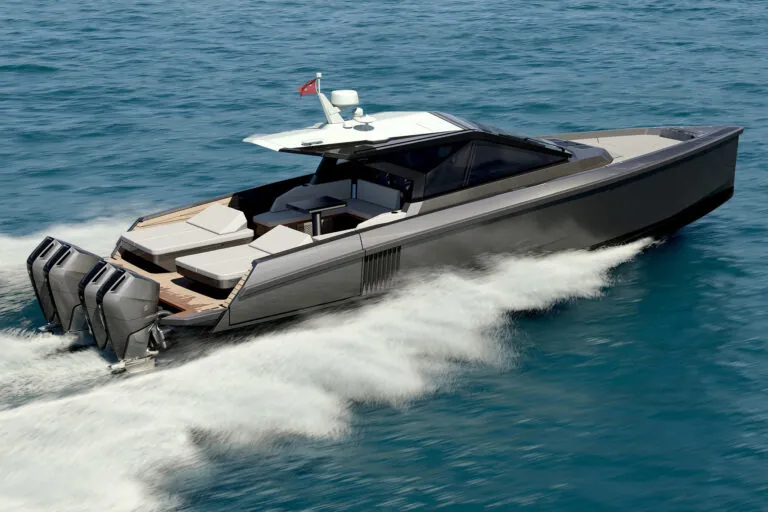 Wally Yachts wallytender50x on the water fast