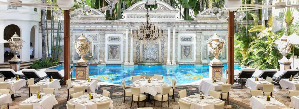 Gianni's at the Former Versace Mansion pool