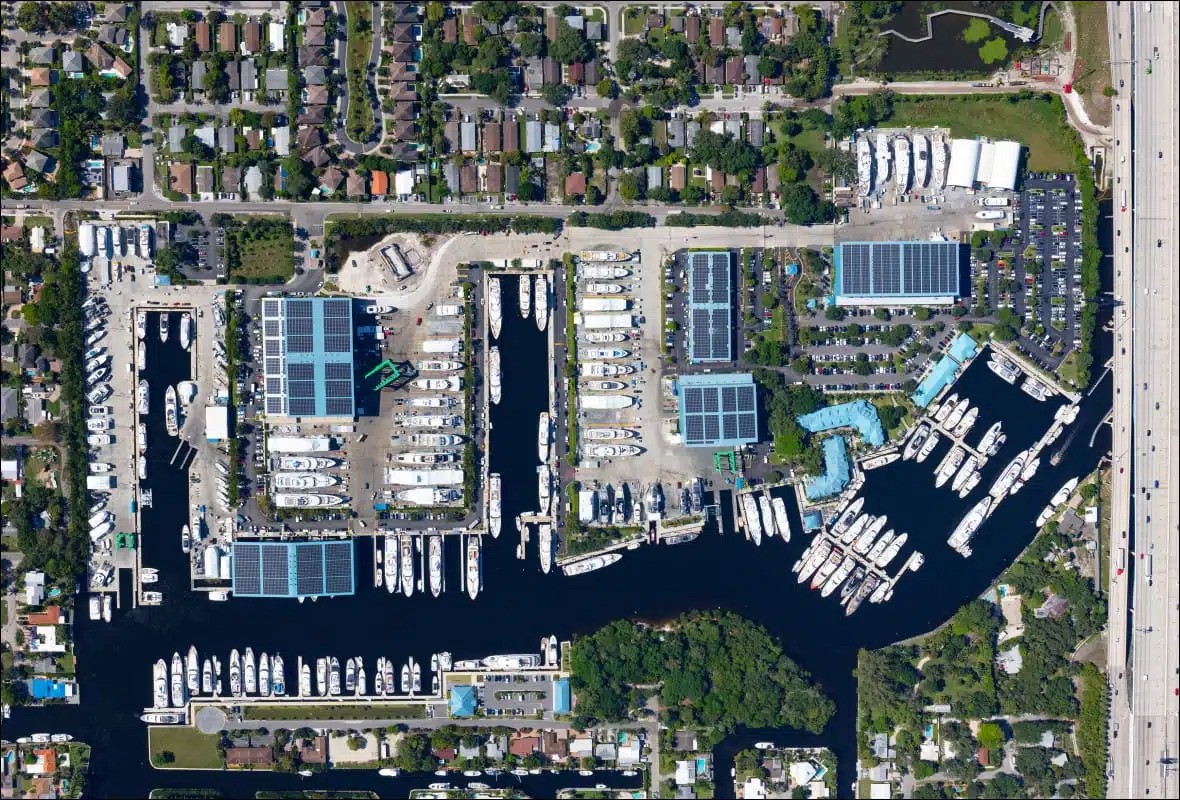 Ferretti Group Service Yard | Full-Service Yacht Maintenance Fort Lauderdale