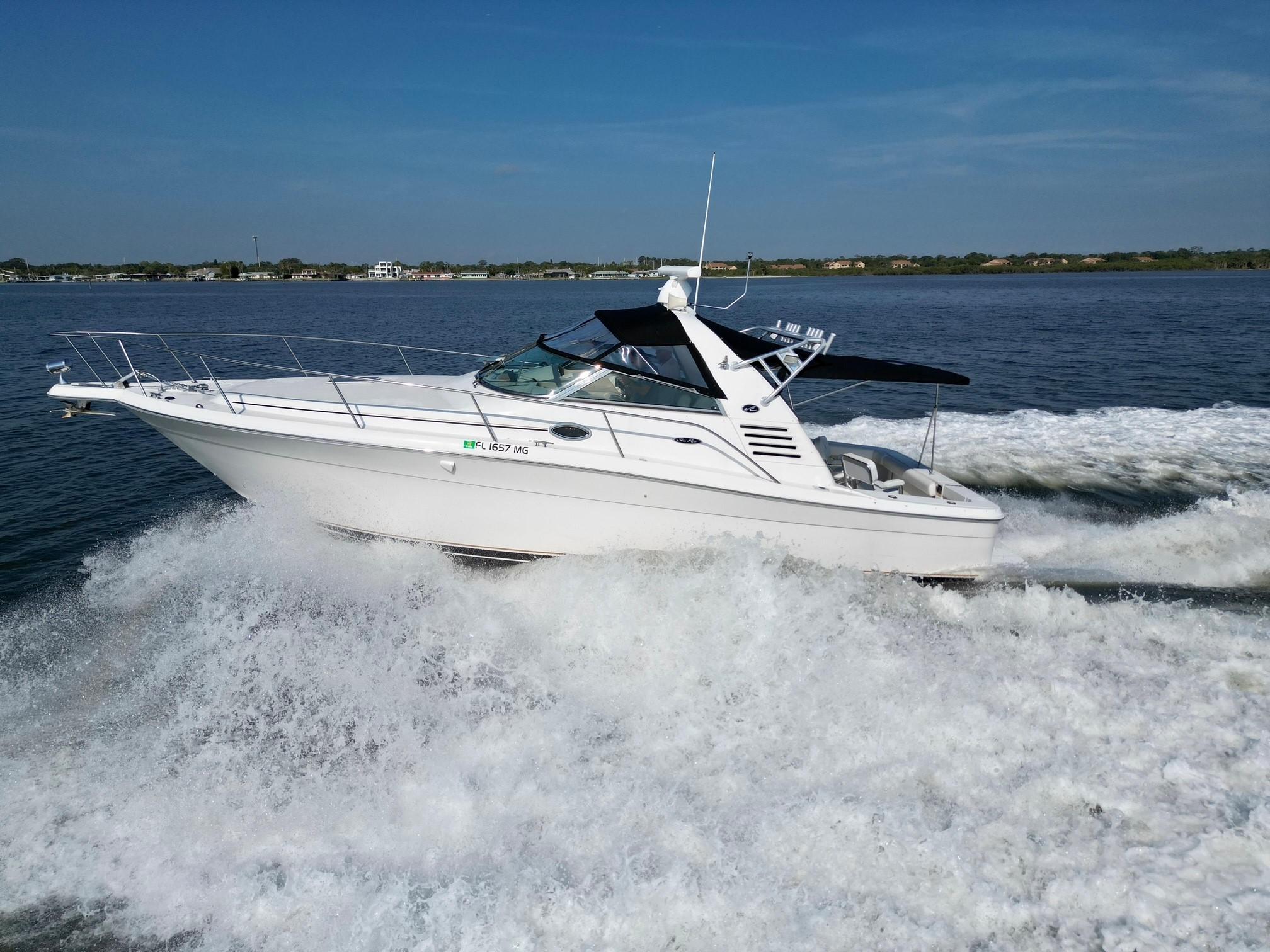 New to Market: 2001 Sea Ray 340 Amberjack “TIN CUP”