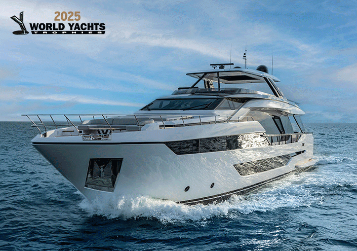 Ferretti Group triumphs with six awards at the World Yachts Trophies 2025