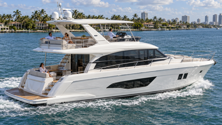 flybridge yachts